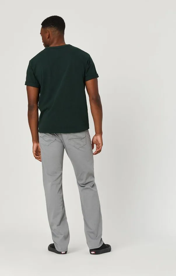Zach Straight Leg In Shark Skin Twill Men Mavi Jeans Pants